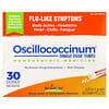 Boiron, Oscillococcinum, Single Dose Tubes, Flu-Like Symptoms, Ages 2+, 30 Meltaway Pellets, 0.04 oz (1 g) Each