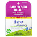 Boiron, Borax 6C, Meltaway Pellets, 3 Tubes, Approx. 80 Pellets Each