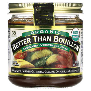 Better Than Bouillon, Base de vegetales orgánicos sazonados`` 227 g (8 oz)