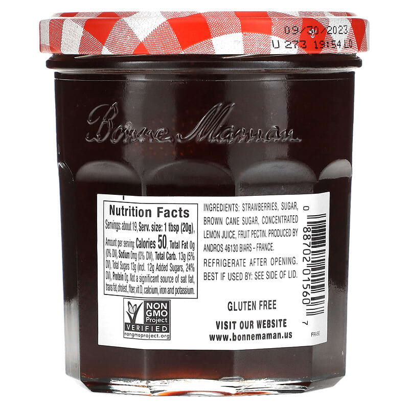 The Good Grocer Myaree - Bonne Maman Strawberry Conserve 370g 370g