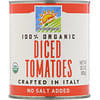 Tomates Orgánicos, Troceados, 28.2 oz (800 g)