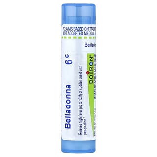 Boiron, Belladonna, 6C, Fever Relief, Approx 80 Pellets