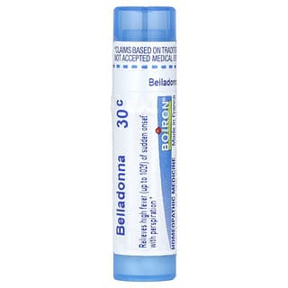 Boiron, Belladonna, 30C, Fever Relief, Approx 80 Pellets