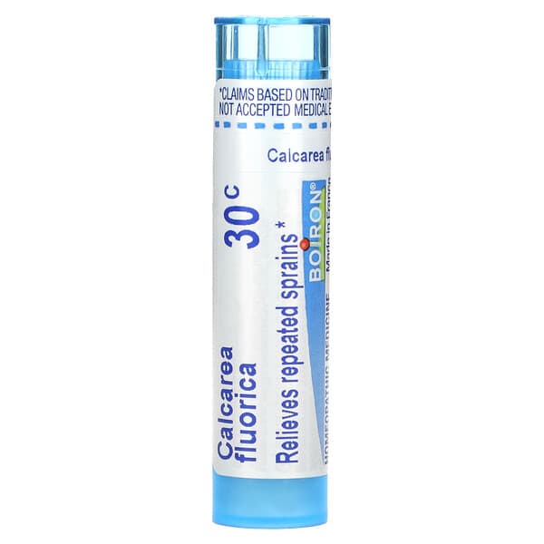 Boiron, Calcarea Fluorica, 30C, 관절 통증 완화, 펠릿 약 80개