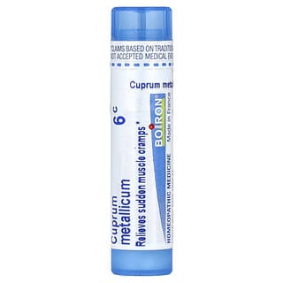 Boiron, Cuprum Metallicum, 6C, Muscle Cramp Relief, Approx 80 Pellets