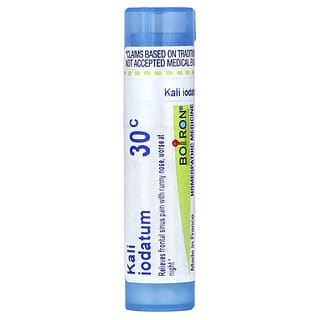 Boiron, Kali Iodatum, 30C, Alivio del dolor de los senos paranasales, Aprox. 80 gránulos