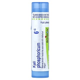Boiron, Kali Phosphoricum, 6C, Alivio del dolor de cabeza, 80 gránulos aprox.