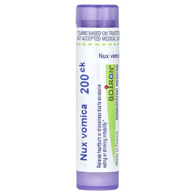 Boiron, Nux Vomica, 200CK, Heartburn Relief, About 80 Tablets