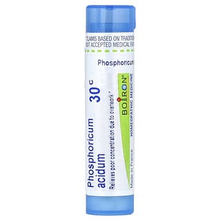 Boiron, Phosphoricum Acidum, 30C, Obat untuk Fokus, Sekitar. 80 Pelet