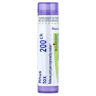 Boiron, Rhus Tox, 200CK, Joint Pain Relief, Approx 80 Pellets