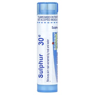 Boiron, Sulphur, 30C, Skin Rash Relief, Approx 80 Pellets