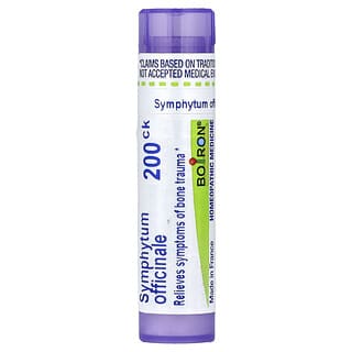 Boiron, Symphytum officinale, 200CK, обезболивающее с костями, примерно 80 гранул