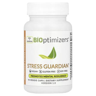 BiOptimizers, Stress Guardian, 45 capsules végétariennes