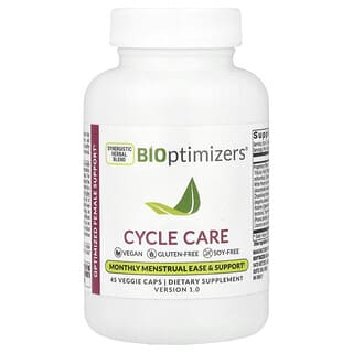 BiOptimizers, Cycle Care, 45 растительных капсул