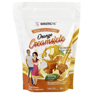Bariatric Pal, Calcium Citrate Soft Chews, Orange Creamsicle, 90 Soft Chews