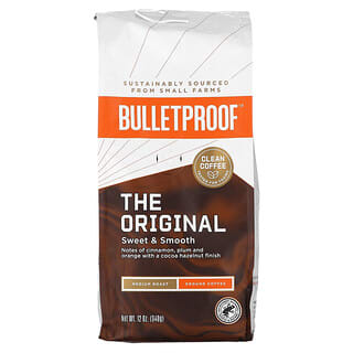BulletProof, кофе, оригинальный, молотый, средней обжарки, 340 г (12 унций)