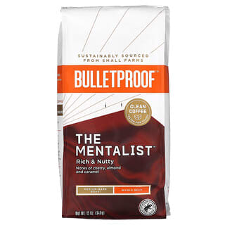 BulletProof, Café, The Mentalist, Torréfaction poussée, Grains entiers, 340 g (12 oz)