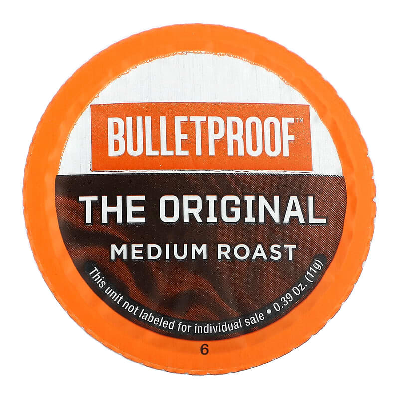 Coffee Pods, Medium Roast, 10 Pods, oz (11 g) Each