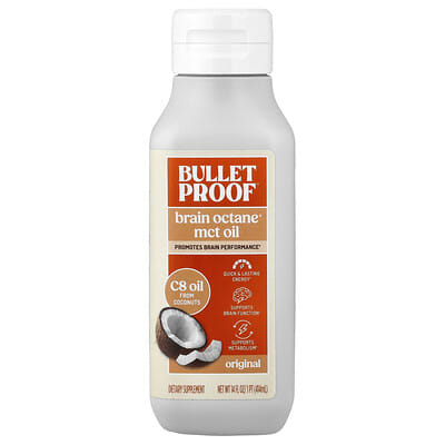 BulletProof, Brain Octane® MCT oil, Original, 414 ml (14 fl oz)
