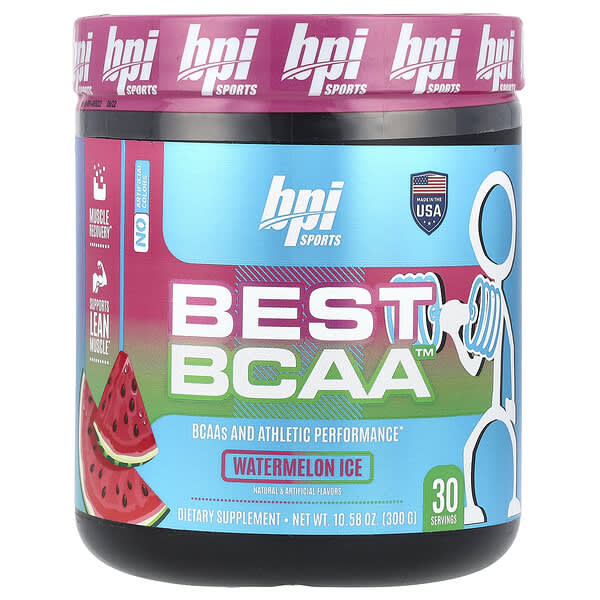 BPI Sports, Best BCAA™，西瓜冰，10.58 盎司（300 克）