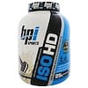 ISO HD, 100% Whey Protein Isolate & Hydrolysate, Cookies and Cream, 5.3 lbs (2398 g)