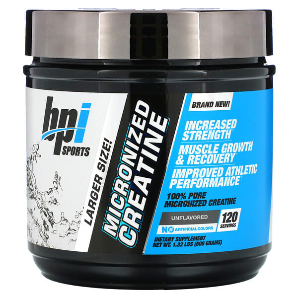 BPI Sports, マイクロクレアチン、リミテッドエディション、無香料、1.32 lbs (600 g)