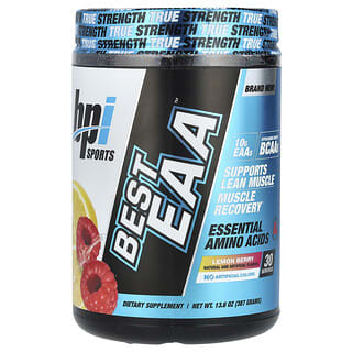 بي بي إي سبورتس‏, Best EAA, Essential Amino Acids, Lemon Berry, 13.6 oz (387 g)