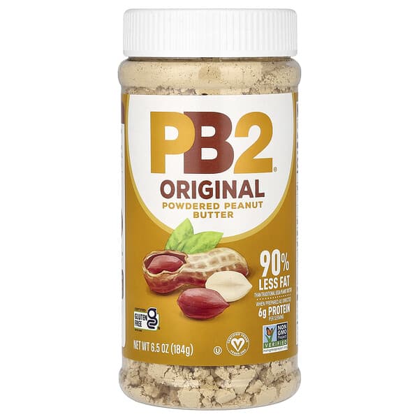 PB2 Foods, 原味花生醬粉，6.5 盎司（184 克）