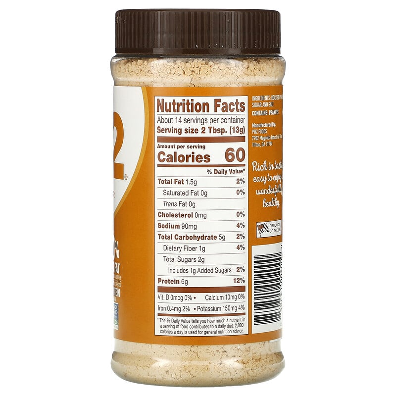 The Original PB2, Powdered Peanut Butter, 6.5 oz (184 g)