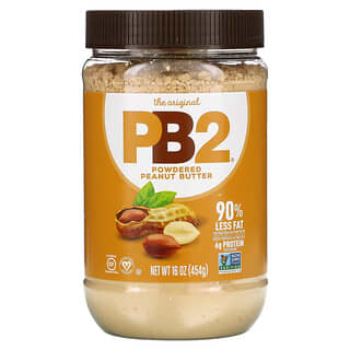 PB2 Foods, PB2 original, Mantequilla de maní en polvo, 454 g (16 oz)