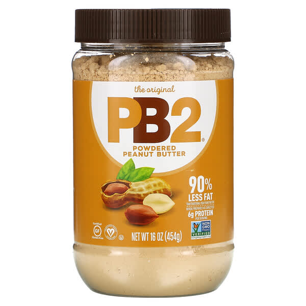 PB2 Foods, PB2, パウダーピーナッツバター, 16オンス (453.6 g)
