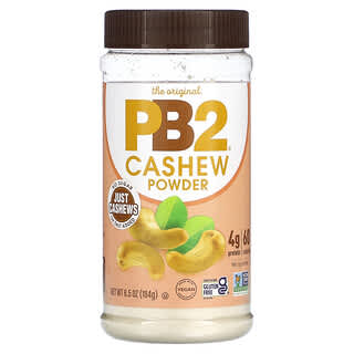 PB2 Foods, 오리지널 PB2, 캐슈 분말, 184g(6.5oz)