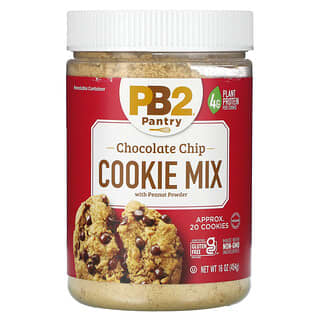 PB2 Foods, Chocolate Chip Cookie Mix with Peanut Powder, 16 oz (454 g)