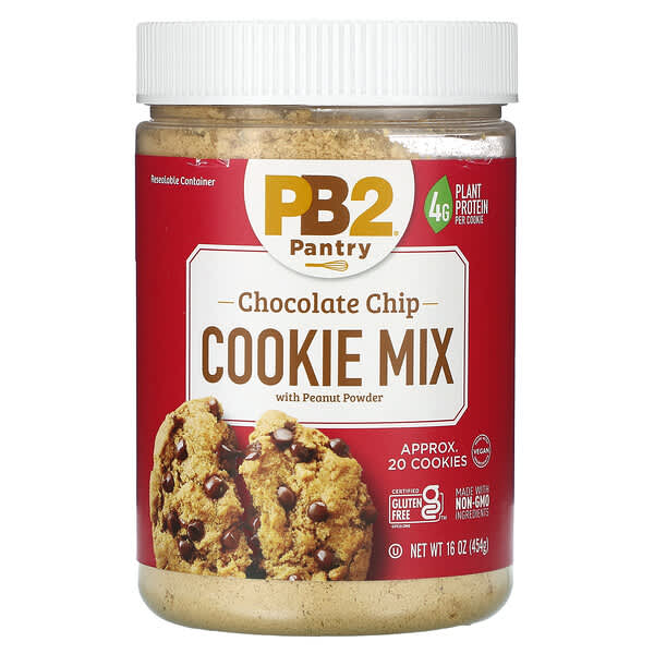 PB2 Foods, 巧克力碎曲奇粉，含花生粉，16 盎司（454 克）