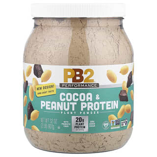 PB2 Foods, Proteína de maní con cacao holandés, 907 g (32 oz)