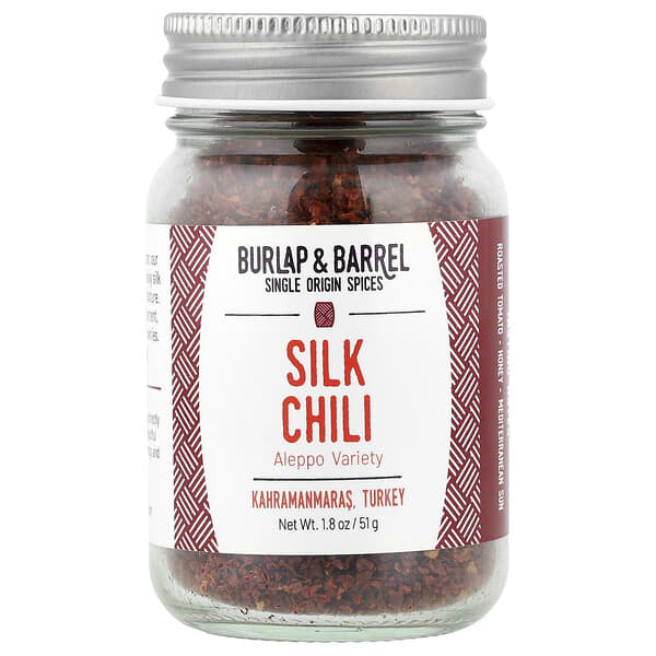 Burlap & Barrel, 실크 칠리, 알레포 버라이어티, 51g(1.8oz)