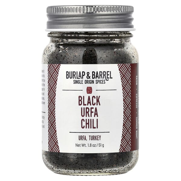 Burlap & Barrel, 블랙우르파 칠리, 51g(1.8oz)
