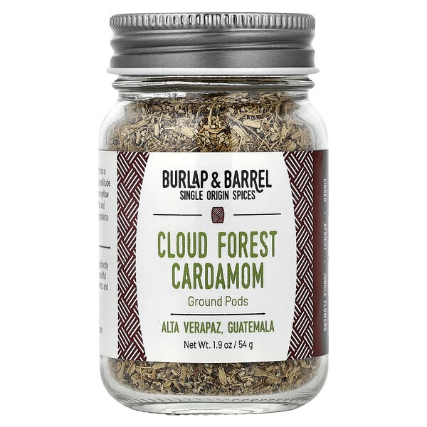 Burlap & Barrel, 클라우드 포레스트 카르다몸, 그라운드 포드, 54g(1.9oz)