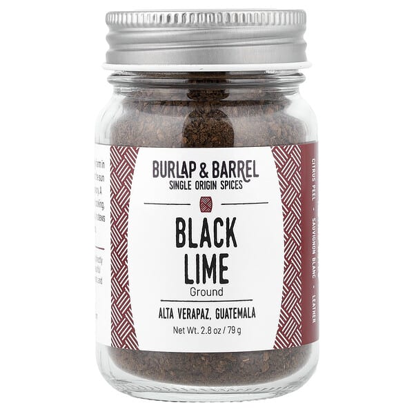 Burlap & Barrel, 블랙 라임, 분쇄 맛, 79g(2.8oz)