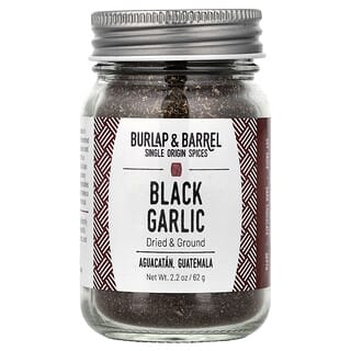 Burlap & Barrel, Ajo negro, Seco y molido, 62 g (2,2 oz)