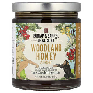 Burlap & Barrel, Woodland Honey, Amber, 12 oz (340 g)