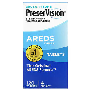 PreserVision, دراسة أمراض العيون ذات الصلة بالعمر، 120 قرصًا