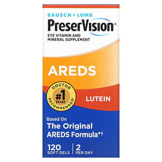 PreserVision, AREDS Luteína, 120 cápsulas blandas