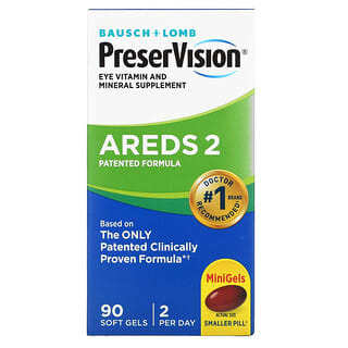 PreserVision, تركيبة من دراسة أمراض العيون ذات الصلة بالعمر 2، 90 كبسولة هلامية