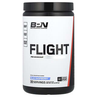 BPN, Flight, Antrenman Öncesi, Mavi Ahududu, 19,4 oz (549 g)