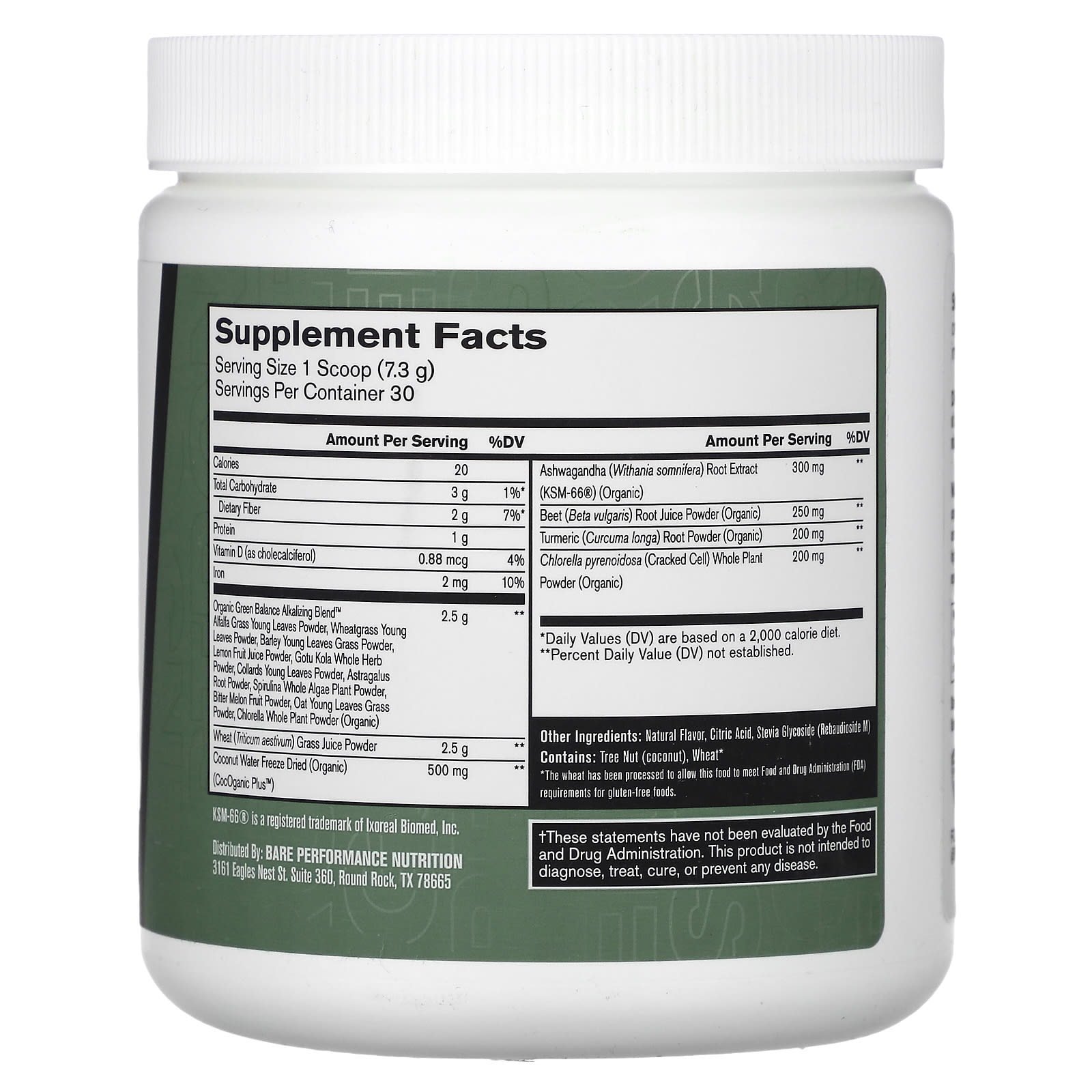 BPN, Strong Greens, Superfood Greens Powder, Lemon, 7.9 oz (224 g)