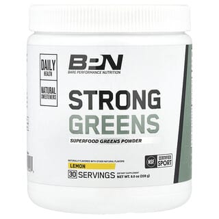 BPN, Strong Greens, Superfood Greens Powder, Lemon, 8 oz (228 g)