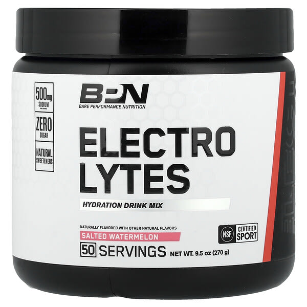 Electrolytes, Hydration Drink Mix, Salted Watermelon, 9.5 oz (270 g)