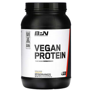 BPN, Veganes Protein, pflanzliches Proteinpulver, Vanille, 1 lb (810 g)
