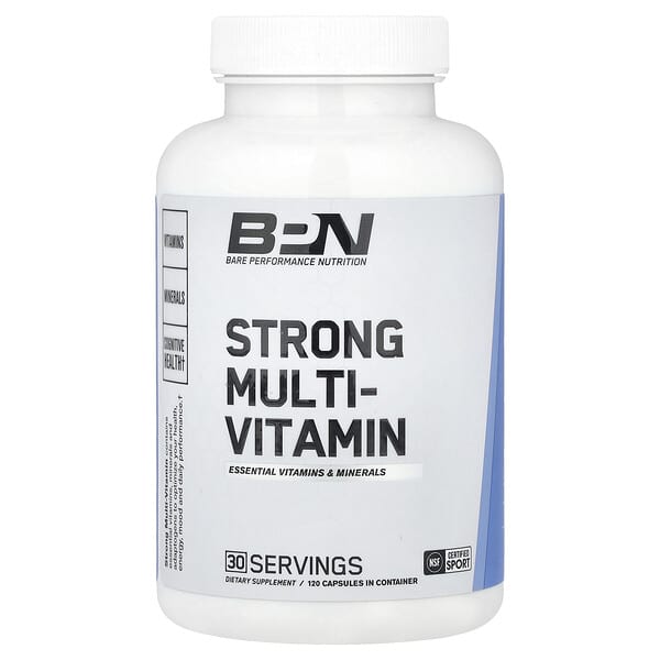 Strong Multi-Vitamin, 120 Capsules